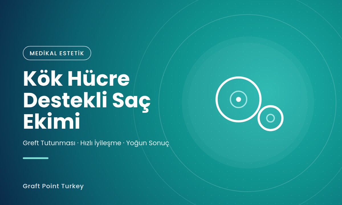 Kök Hücre Destekli Saç Ekimi